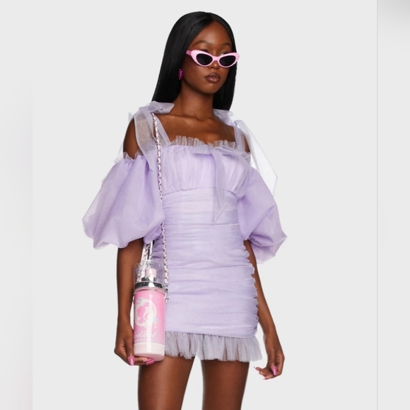 Barbie × Sugar Thrillz Stellar Updo Pink Crossbody Bag Cute - Picture 15 of 16